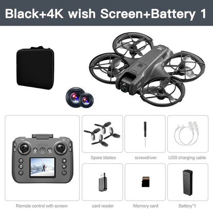 Xiaomi V666 Mini Drone 4K Professional Aerial 8k Dual Camera Intelligent obstacle avoidance  Brushless Quadcopter Kid RC Toy Techelectronicx
