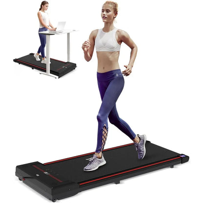 Walking Treadmill Pad with APP 3 in 1 Under Desk Treadmill 400W Low Noise Walking Vibration Pad with Remote Control Portable Tr TechElect
