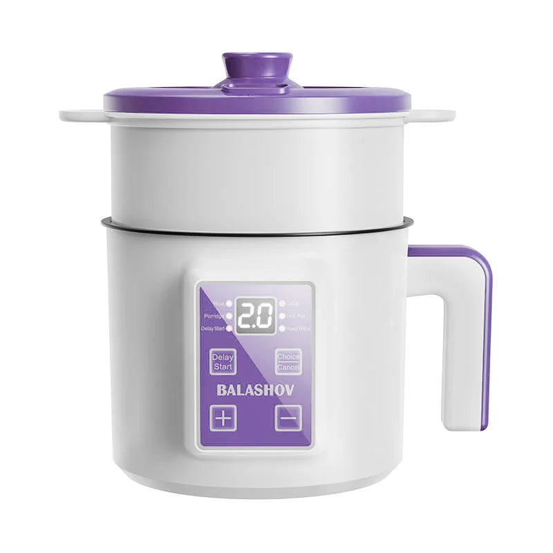 1.7L Electric Rice Cooker Single Double Layer 220V Multi Cooker Non-Stick Smart Mechanical MultiCooker Steamed Rice Pot For Home Techelectronicx