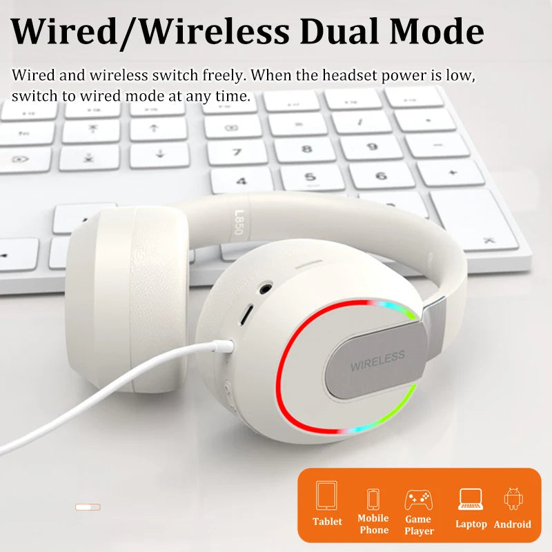 Headphone Wireless Bluetooth TWS HIFI Headset Passiv Noise Reduction Game Earphone Subwoofer Earplug for Iphone Sumsamg Earpiece - TechElect
