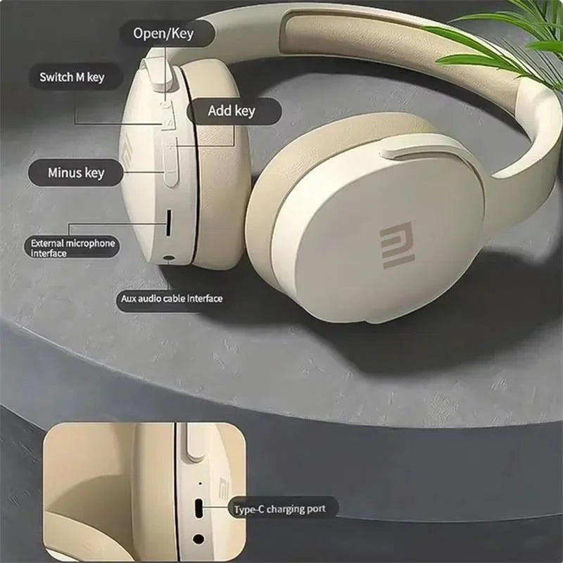 Xiaomi 5.3 P2961 Wireless Bluetooth Headphones Original Earphone For Samsung Iphone Stereo HIFI Headset Game Earbuds With Mic Techelectronicx