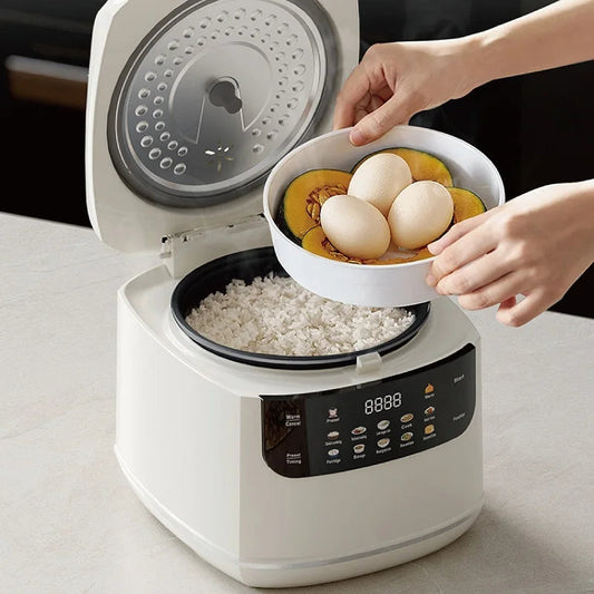 110V/220V MultiCooker Electric Rice Cooker Non-Stick Pot 2L Cooking Machine Steamed Smart Rice Congee Cooker Kitchen Appliance Techelectronicx