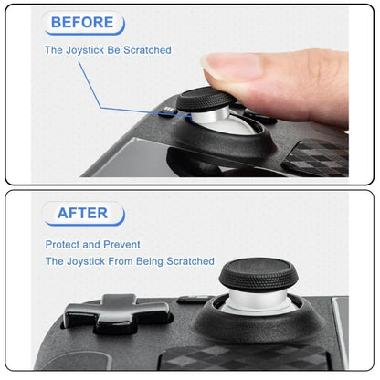 12/2X For Steam Deck Game Joystick Rocker Protector Ring Silicone Elastic Cover For Xbox PS4 PS5 VR2 Controller Game Accessories Techelectronicx
