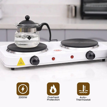 110V 220V Kitchen Lab mini Electric stove electric household furnace thermostat hot milk cooker travel Hot Plate Hot Cook Heater Techelectronicx
