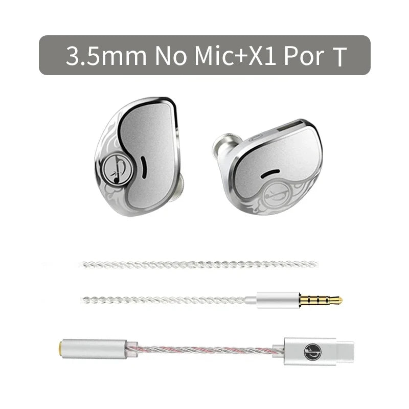 Zhulinniao Qingluan Z4 In-Ear Metal Headphones HiFi Sound Noise Cancelling for Music & Gaming Student And Office Use Techelectronicx