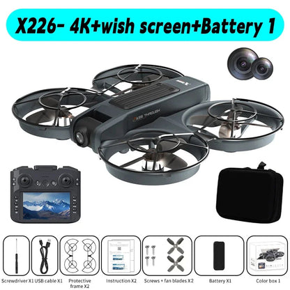 Xiaomi X226/X226VR Mini Drones 4K Professional Remote Control Helicopter Plane RC Dron With Screen Quadcopter Toys Gift for Kids Techelectronicx