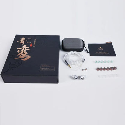 Zhulinniao Qingluan Z4 In-Ear Metal Headphones HiFi Sound Noise Cancelling for Music & Gaming Student And Office Use Techelectronicx