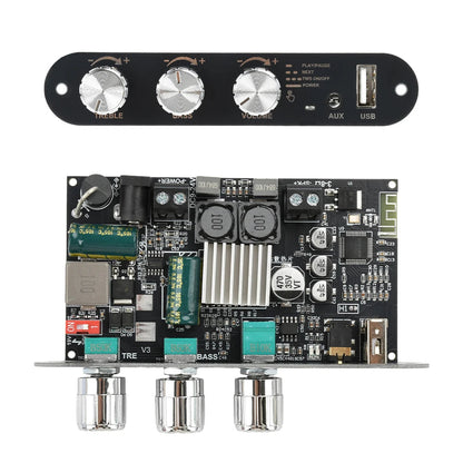 ZK-1001U DC 9-24V Single 100W BT Amplifier Board Module Supports APP Amplifier Chip TPA3116D2 Female Socket 5.5 * 2.1 Interface Techelectronicx