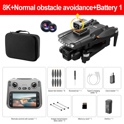 Xiaomi Mijia V198MAX Drone 8K Profesional FPV Brushless Laser obstacle avoidance Aerial Optical Foldable Quadcopter Mini 4K Dron Techelectronicx