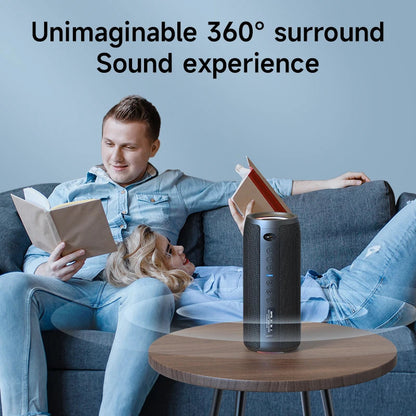 ZEALOT-S51Pro 40W High-power Bluetooth Speaker 3D Stereo Bass Bluetooth Speaker Portable IPX5 Waterproof Suitable TWS Boom Box Techelectronicx