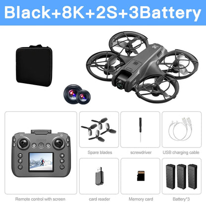 Xiaomi Mijia V666 Drone 8K Professional WIFI 5G Dron Obstacle Avoidance Brushless Altitude Headless Mode RC Quadcopter kids toys Techelectronicx