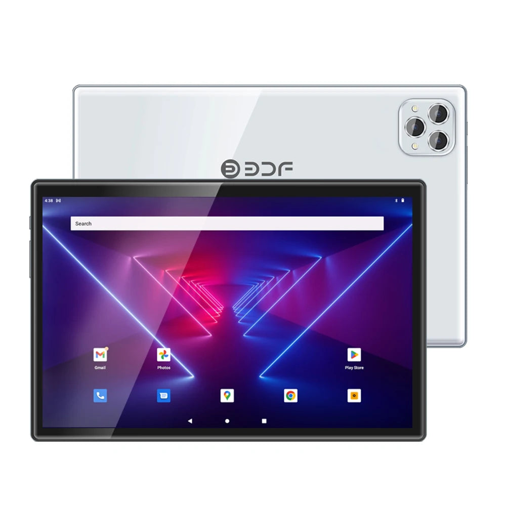 10.1 Inch 5G Android Tablet with 4G LTE Dual SIM Dual Cameras Octa Core 8GB 256GB ROM Wi-Fi Bluetooth - Google Tablet PC Techelectronicx