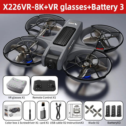 Xiaomi X226/X226VR Mini Drones 4K Professional Remote Control Helicopter Plane RC Dron With Screen Quadcopter Toys Gift for Kids Techelectronicx