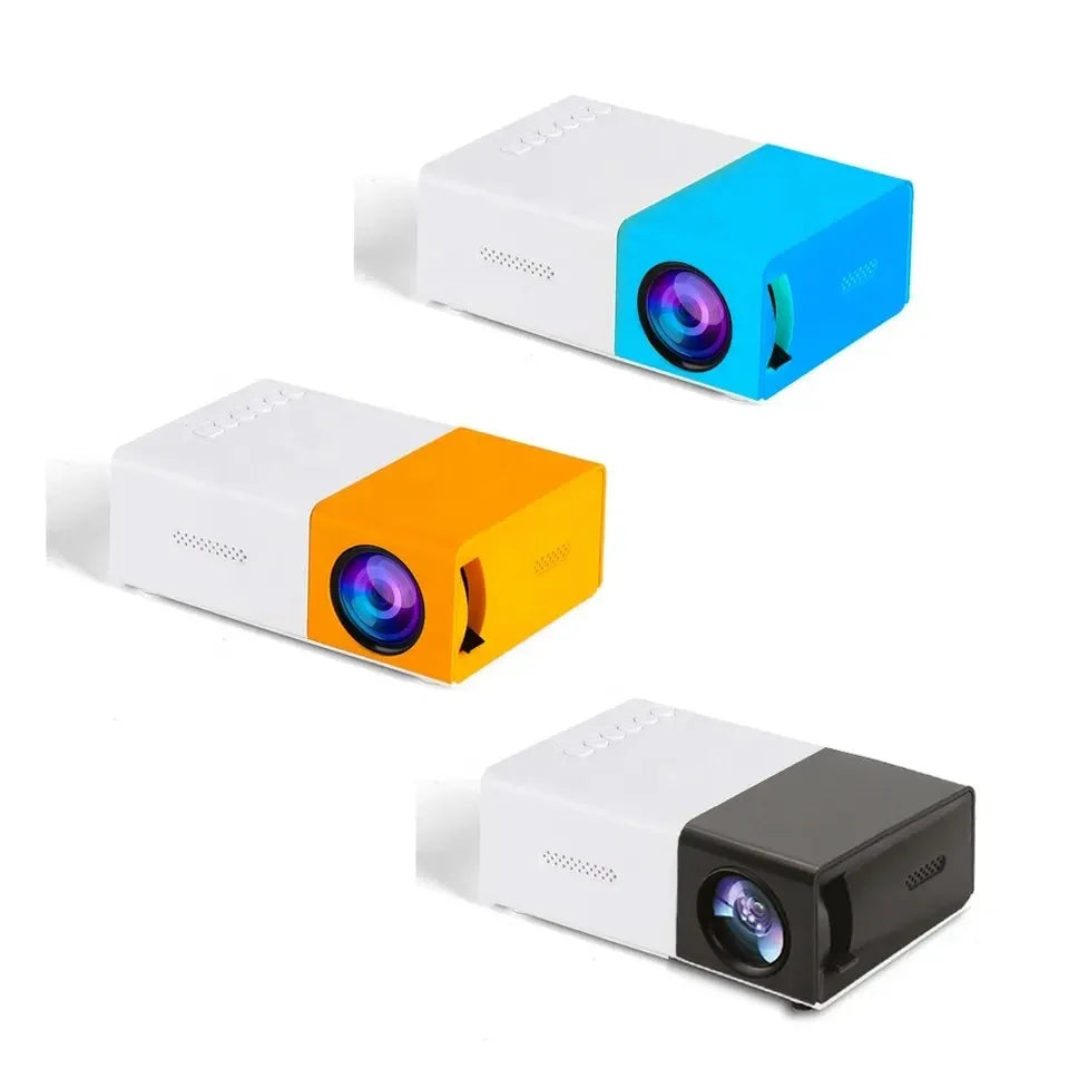 YG300 Mini Projector Portable Projector Wifi Smart 1280 720P Full HD Office Home Theater Video Mini Projector Mobile Projection Techelectronicx