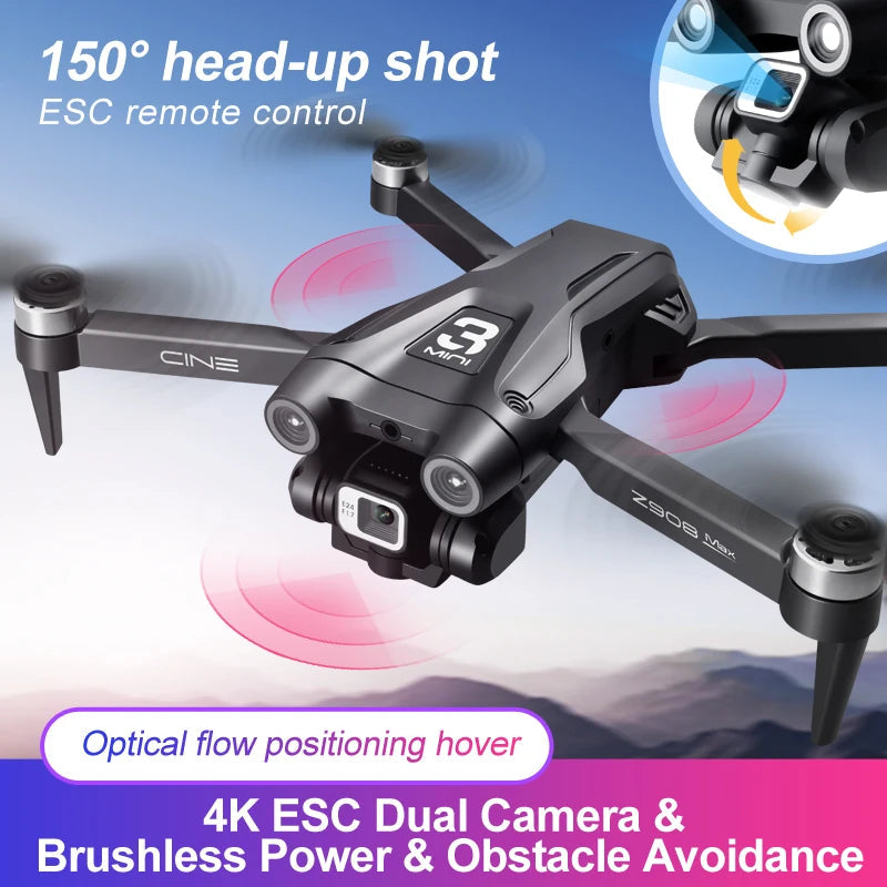 XIAOMI MIJIA Z908 PRO/MAX Drone 8K Aerial Photography professional HD camera 5G WIFI FPV RC Brushless Motor Foldable Quadcopter Techelectronicx