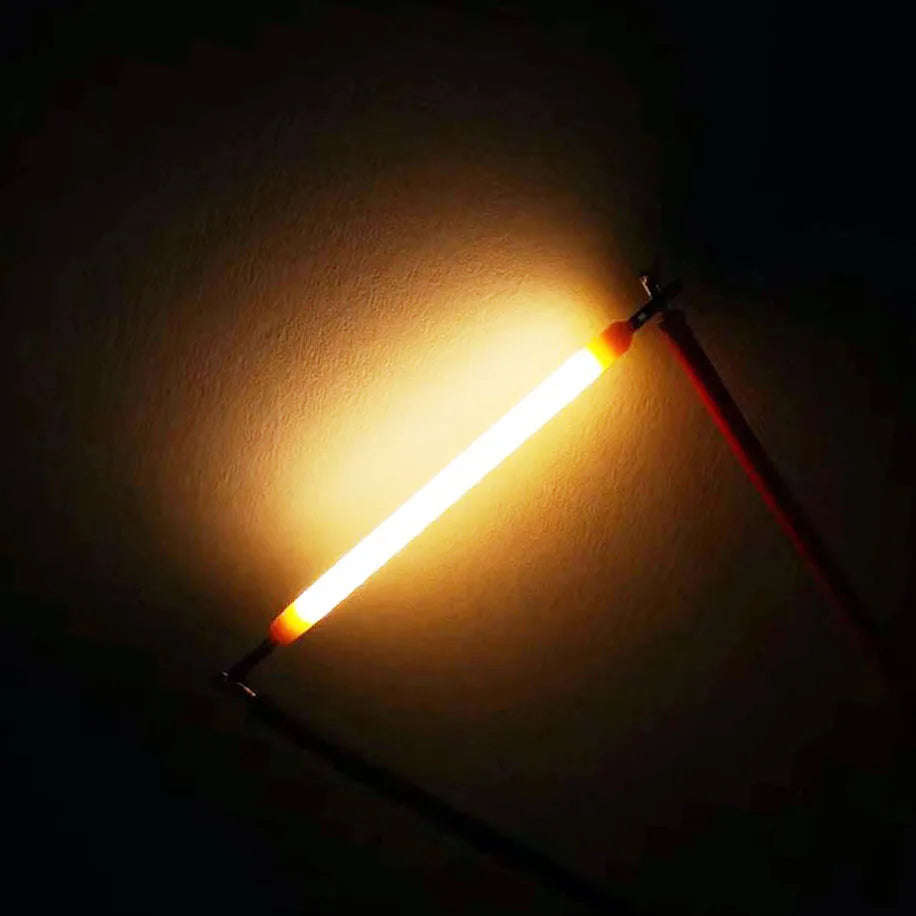 10pcs Edison Bulb LED Filament Lamp Parts 38mm DC3V DC12V LED Bead Incandescent Light Accessories Diode for holiday lighting DIY Techelectronicx