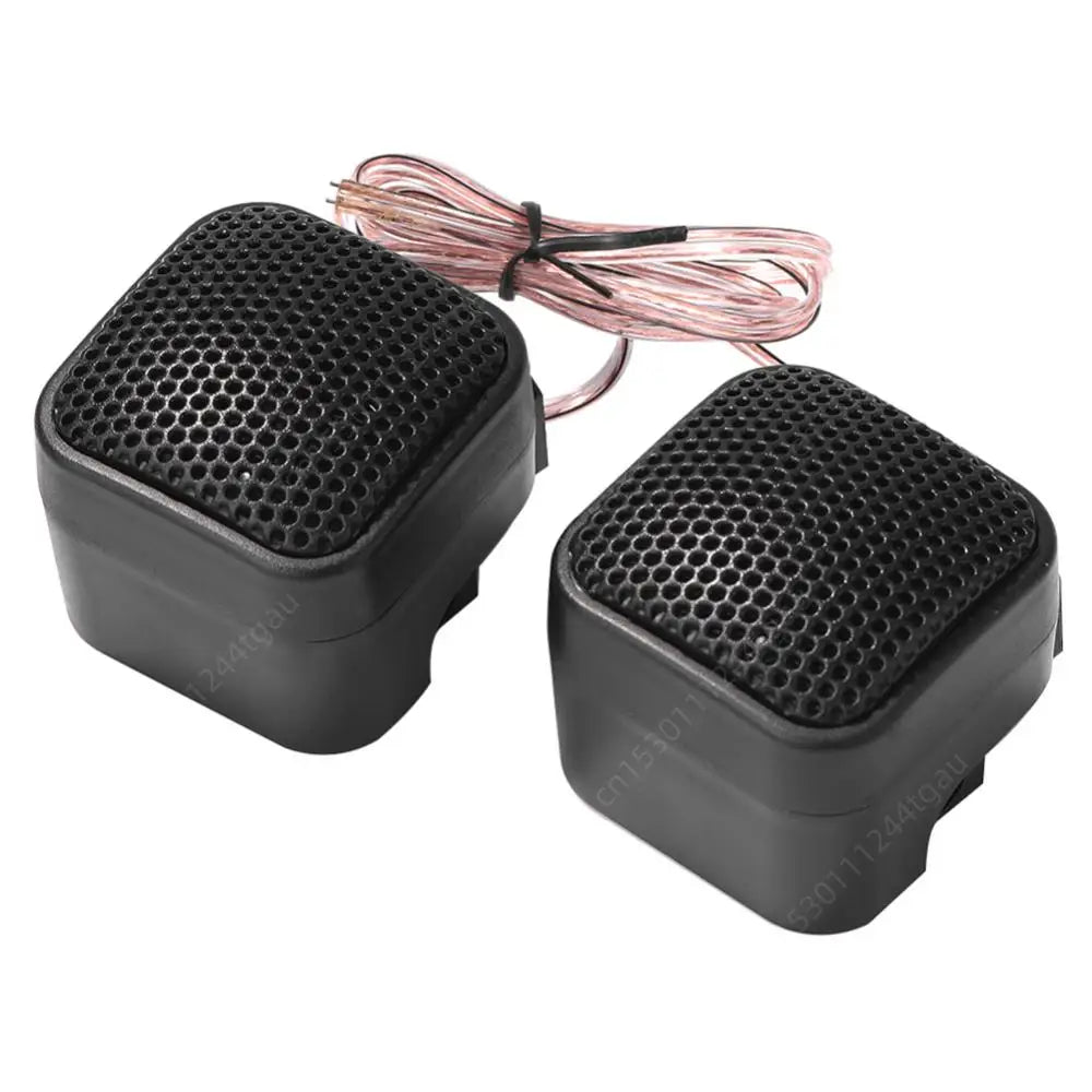 1 Pair TP-004A 500W Car Tweeters Mini Square Audio Speaker High Frequency Car Audio Stereo Speakers 12V DC Universal Loudspeaker Techelectronicx
