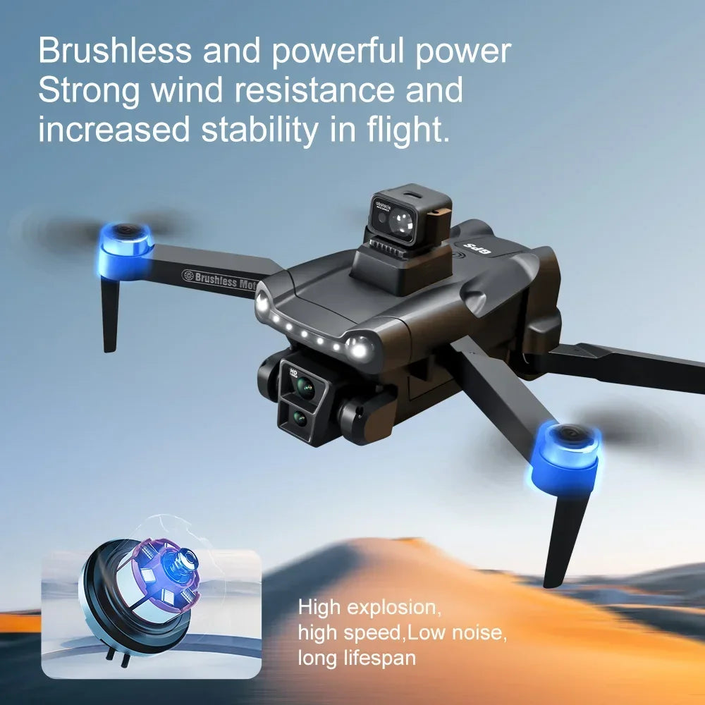 Xiaomi Mijia V198GPS Drone 4K Profesional FPV Brushless Laser obstacle avoidance Aerial Optical Foldable Quadcopter Mini 8K Dron Techelectronicx