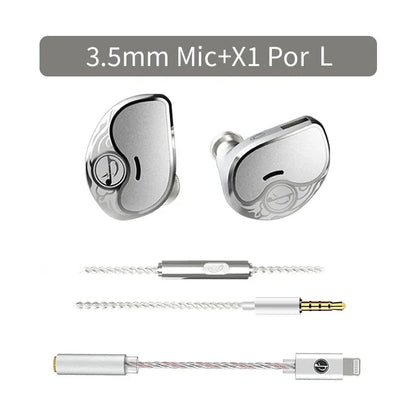 Zhulinniao Qingluan Z4 In-Ear Metal Headphones HiFi Sound Noise Cancelling for Music & Gaming Student And Office Use Techelectronicx