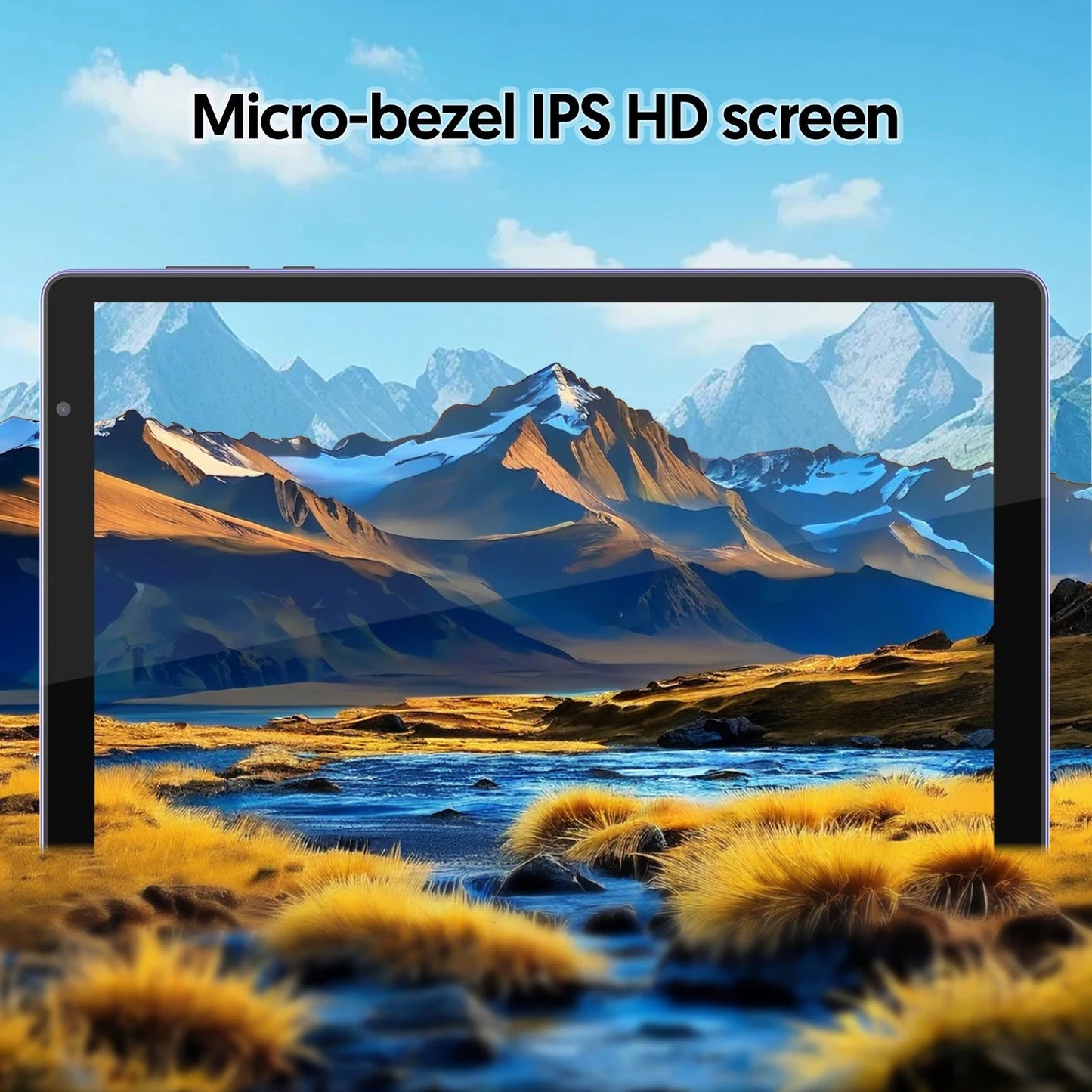 10-inch Android tablet, 4GB (2G + 2G memory expansion) RAM + 32GB ROM, 1280x800 IPS screen, dual cameras, WiFi, 6000 mAh battery TechElect