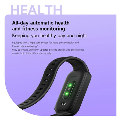 Xiaomi Mi Band 9 Active Global Version Smart Bracelet 9 Color 1.47" TFT Display 50+ Sport Modes Blood Oxygen Monitor Wristband Techelectronicx