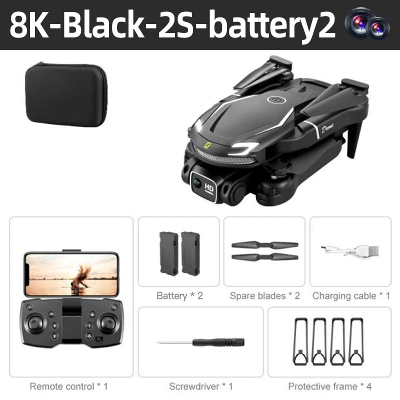 XIAOMI MIJIA New Mini Drone V88 5G 8K Professional HD Aerial Photography Remote Control Aircraft Folding Quadcopter toy drone Techelectronicx