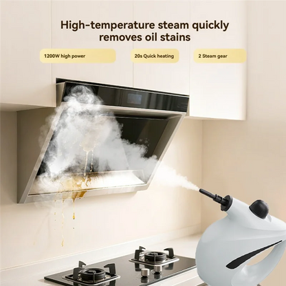 【FUXQ】Pressurized Steam Cleaner For Home Portable Handheld High Temperature Steam For Couch Clothes Car Seats Kitchen Techelectronicx