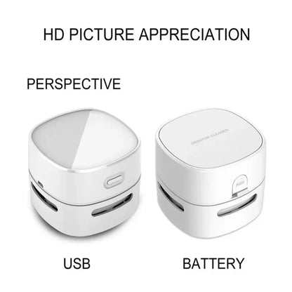 Xiaomi Handheld Desktop Vacuum Cleaner Mini Portable Table Dust Vacuum Table  Desktop Keyboard Cleaning Tools for Home Office Techelectronicx
