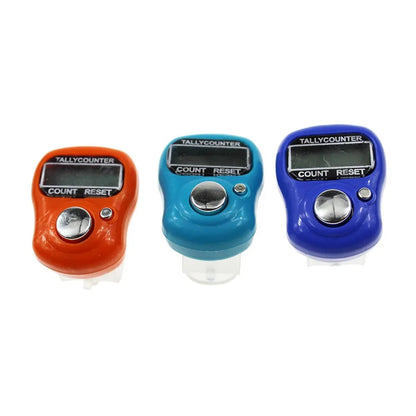 100pcs mini Ring shape Finger Counter LCD Electronic Digital Tally Counter Free Shpping Techelectronicx
