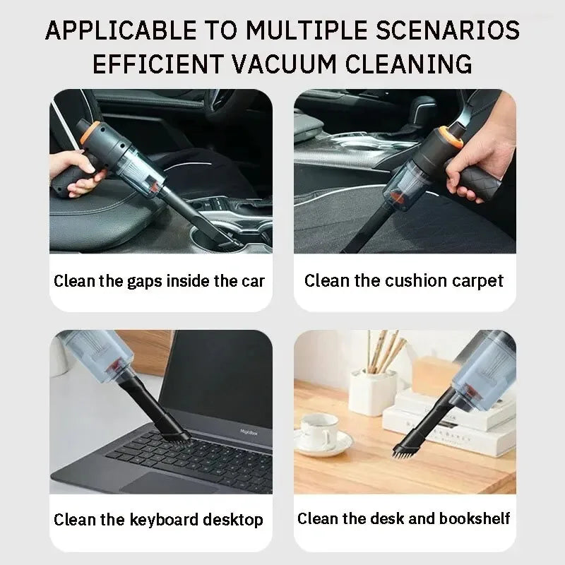 Xiaomi Wireless 690000Pa Car Vacuum Portabale Cleaner Cordless Handheld Vacuum High-power Vacuum Cleaner For Home Office Car New Techelectronicx