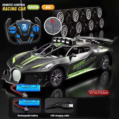 1/18 Rc Car High Speed Drift Sport Cars Remote Control Vehicle Sports Racing Car Toy Model Children Toys for Boys Birthday Gifts Techelectronicx