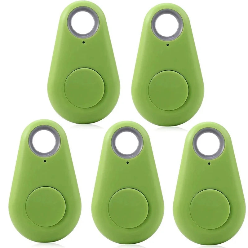 1-5pcs Wireless Mini GPS Tracker Anti-lost Alarm Key Child Bag Wallet Finder Bluetooth APP Locator Smart Tag For Ios and Android Techelectronicx