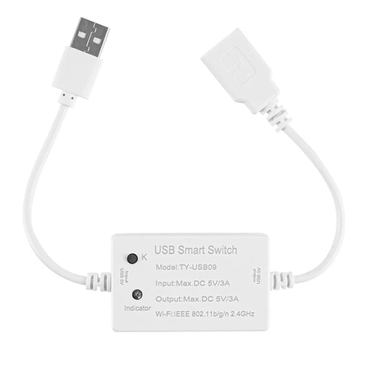 1 PCS Tuya USB Smart Switch Universal Breaker Timer Smart Life For USB Appliances For Alexa Google Home Techelectronicx