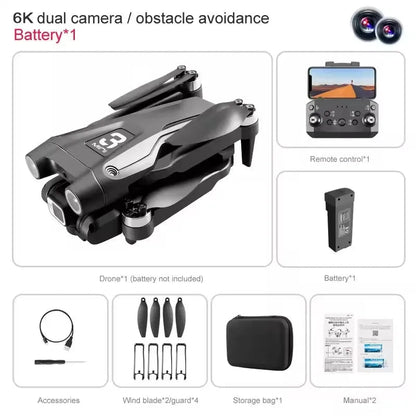 Z908 Pro Max Drone - 8K HD Dual Camera, Brushless, Obstacle Avoidance, 9000M Range, Foldable Quadcopter TechElect