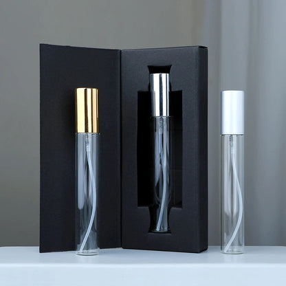 10/20Pcs/Lot 15ml Empty Perfume Bottle (with Box) - Clear Spray Bottle, Atomizer Perfume Bottle, Refillable Mini Perfume Bottle Techelectronicx