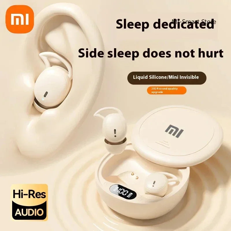 XIAOMI MIJIA TWS Sleep Wireless Earbuds M73 Bluetooth5.4 In Ear Stereo Hidden Earphones Noise Cancelling Headphones With Mic Techelectronicx