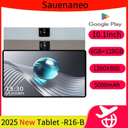 10.1 inch Android 13 Tablet 128GB ROM Octa-Core Processor 5000mAh Battery1280x800 IPS FHD Touchscreen 2MP+5MP Camera, Bluetooth Techelectronicx