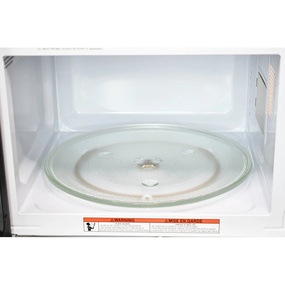 1.1 Cu Ft Compact Countertop Microwave Oven with Pre-Programmed Timers Removable Glass Turntable Electric Cooking Appliance Techelectronicx