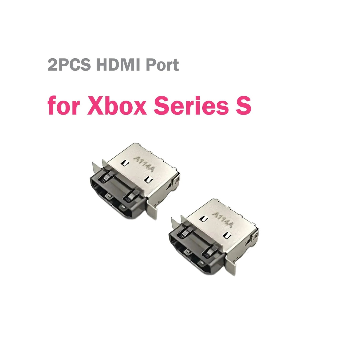 1-10pcs XSS XSX HDMI Port Connector Socket for Xbox Series X / Xbox Series S Replacement HDMI-Compatible Port Socket Connector Techelectronicx