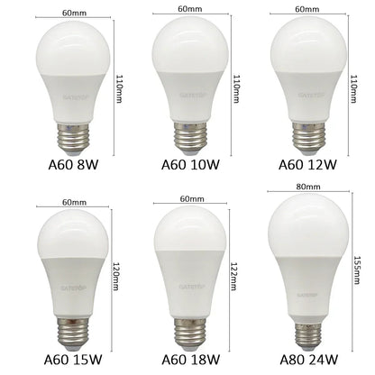 1-20pcs LED 3 Color Adjusted 3CCT（3000K 4000K 6000K）Bulb AC110V 220V E27 B22 Base Light Bulb  Memory Function Color Temp Reset Techelectronicx