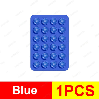 5-1Pack Strong Grip Holder Adhesive Silicone Suction Phone Case Mount Anti-Slip Hands-Free Sticky Cell Phone Grip Stands Techelectronicx