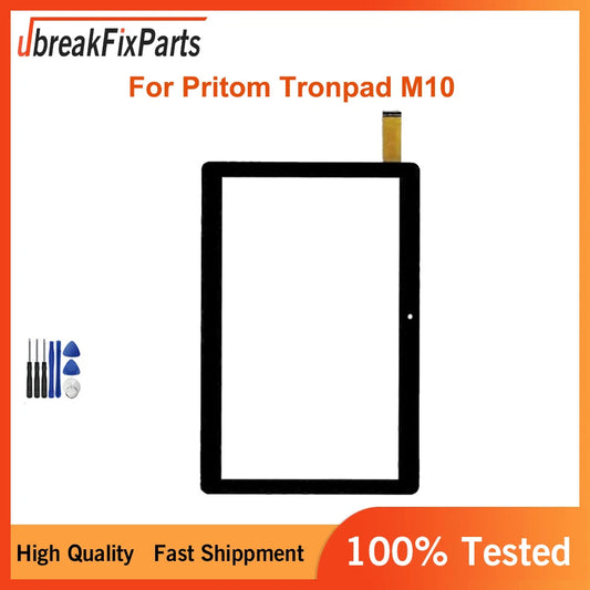 10.1Inch For Pritom TronPad M10 Tablet Touch Screen Digitizer Front Panel Replacement Techelectronicx