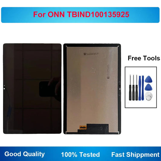 10.1 Inch New For ONN TBIND100135925 LCD Display Screen Touch Digitizer Glass Repair Parts Techelectronicx