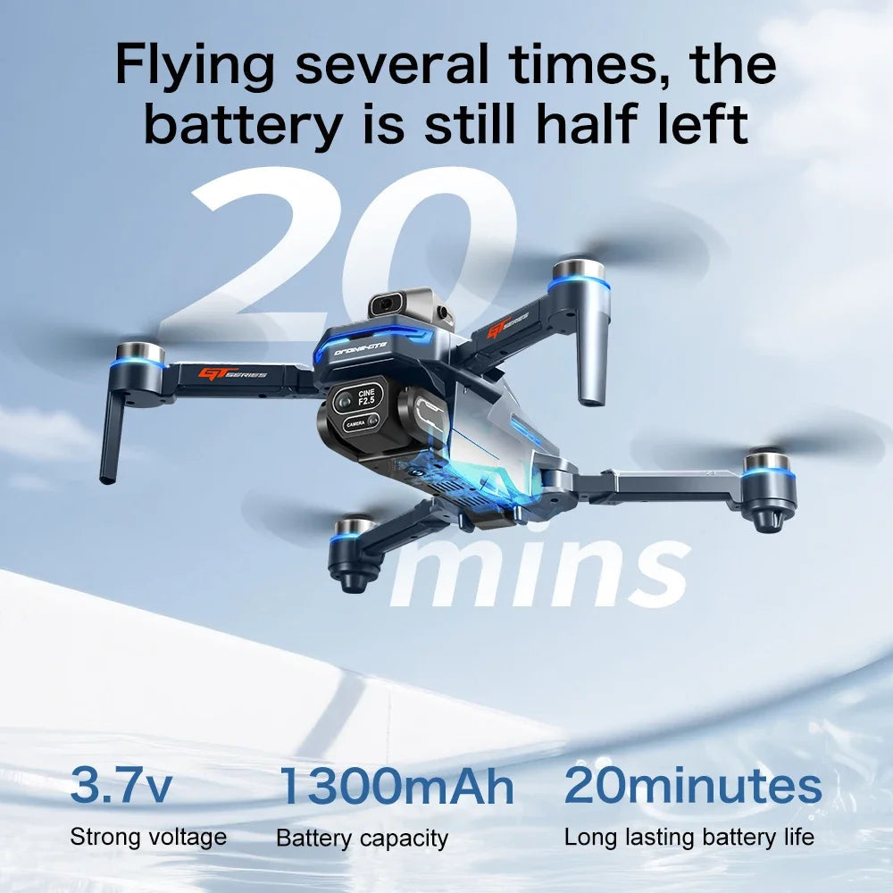 Xiaomi Mijia GT8 FPV Drone Professional 8K HD three Camera 5G Wifi Brushless Motor Aerial Photography Optical Flow RC Quadcopter Techelectronicx