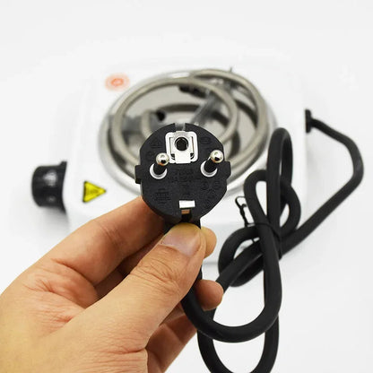 110V/220V 500W Electric Stove Hot Plate Iron Burner Home Kitchen Cooker Coffee Heater Household Cooking Appliances EU Plug Techelectronicx