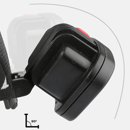 Z20 Long Lighting Distance 8000LM USB rechargeable LED Headlight Wide Angle COB Head Lantern Light Use 18650 Outdoor Hiking Techelectronicx