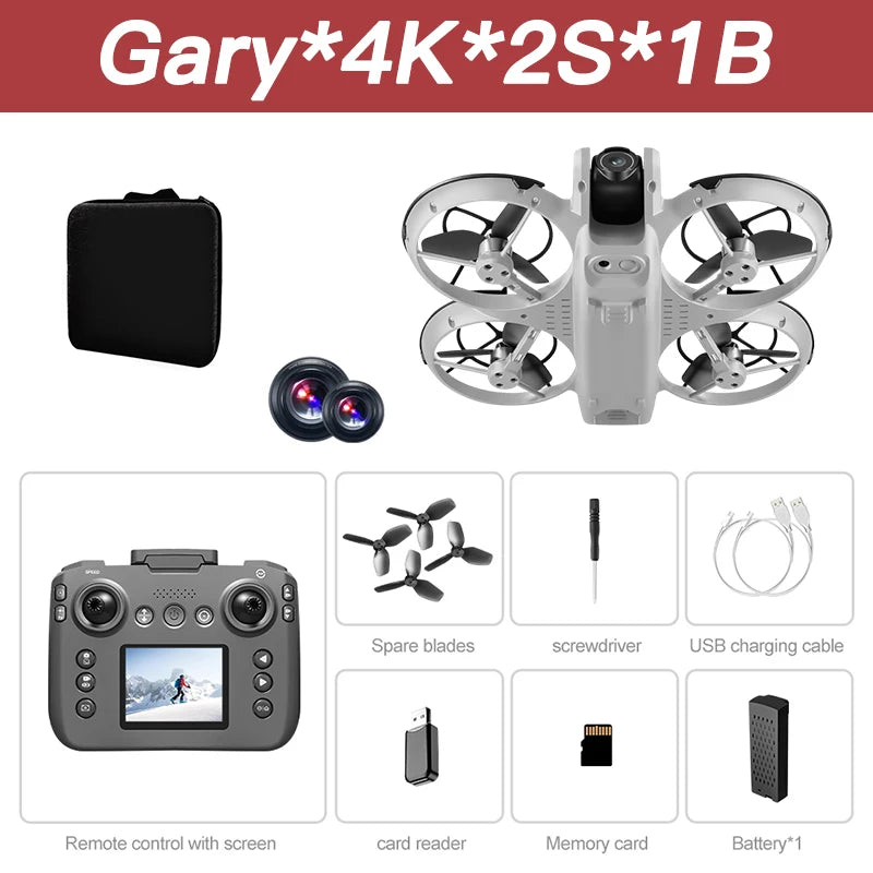 Xiaomi Mijia MINI V666 Drone 4K Professional WIFI 5G Dron Obstacle Avoidance Brushless Altitude Headless Mode RC Quadcopter Toys Techelectronicx