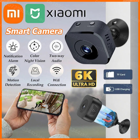 Xiaomi Mini Security Camera Pro 4K FullHD WiFi Surveillance With 2 Way Audio Motion Detection Infrared Night Vision Security Cam TechElect