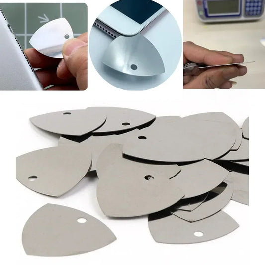10/20/50PCS Metal Phone Opening Tools Metal Guitar Picks Pry Opener for iPhone iPad Tablet PC Disassemble Repair Tool Kit Techelectronicx