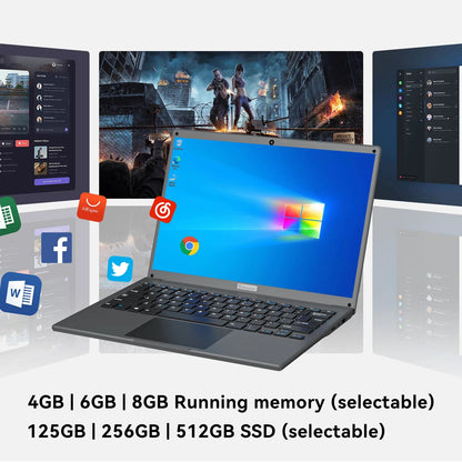 (Clearance)13.3 Inch Cheap Laptop With Intel CPU 2.5K FHD IPS 2.5K FHD Display Notebook Adreamer Laptop On Sale Techelectronicx